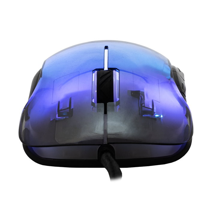 Mouse Ottico USB Gaming 12800 DPI 7 Tasti LED RGB Nero - White Shark ICSB-MORDREDBK