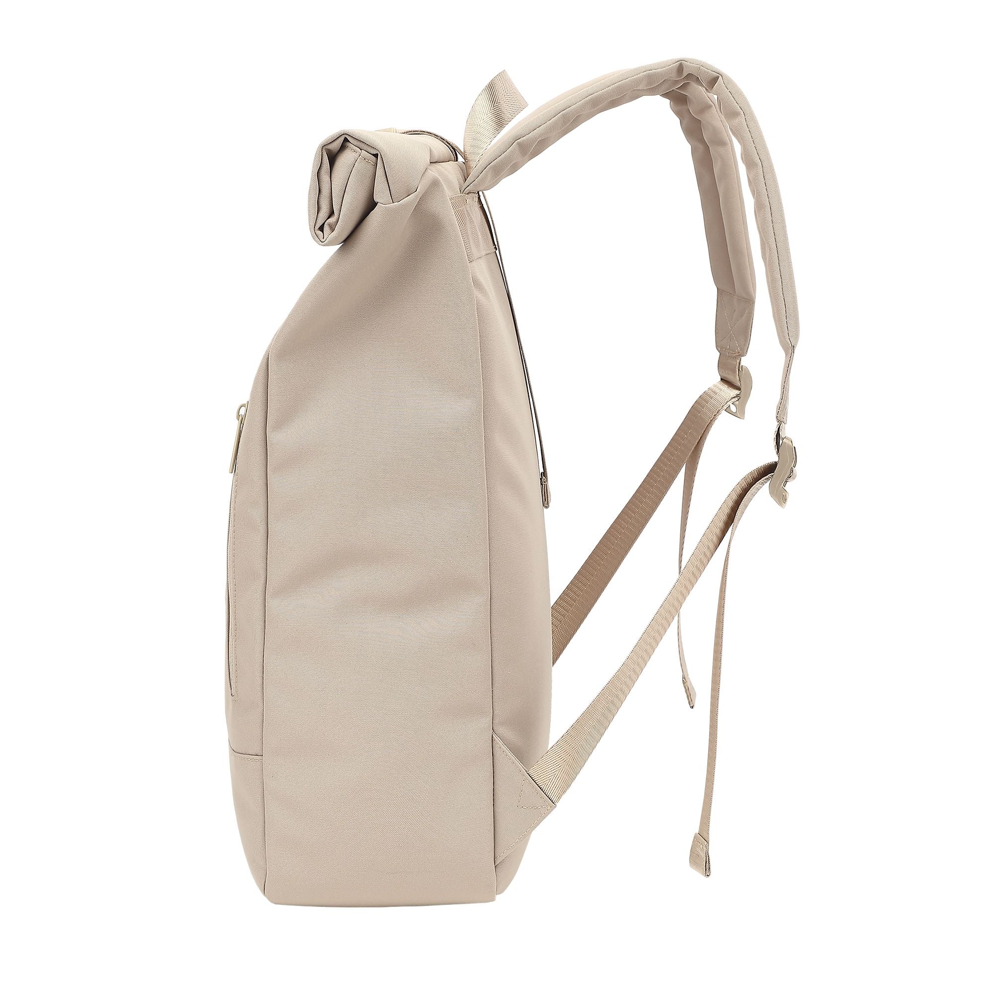 Zaino Rolltop Impermeabile per Notebook Jakarta 15,6'' Beige - Sbox ICSB-NSS19368BE