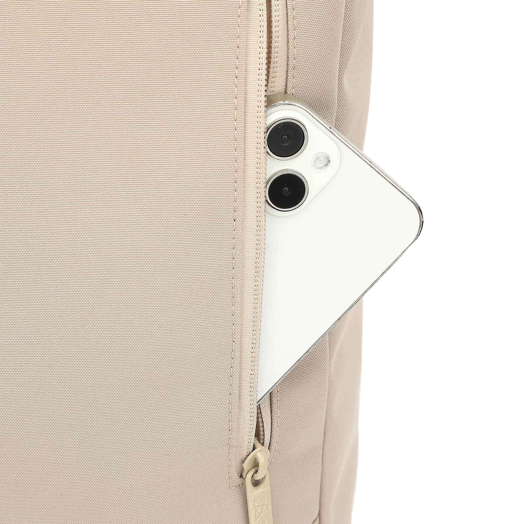 Zaino Rolltop Impermeabile per Notebook Jakarta 15,6'' Beige - Sbox ICSB-NSS19368BE