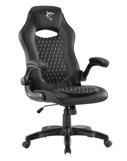Black Gaming NYX chair with armrests 1 D - White Shark ICSB-NYX