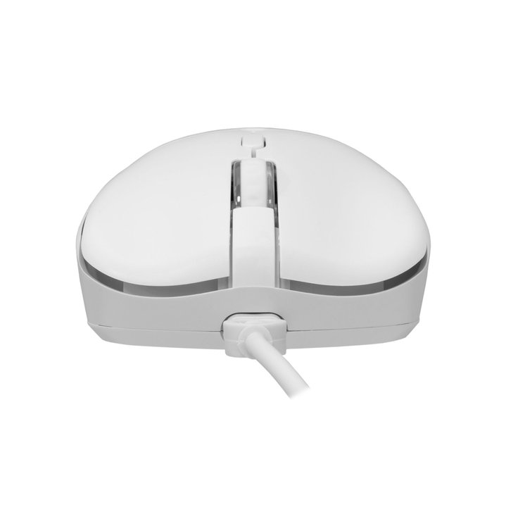 Kit Tastiera 101 Tasti e Mouse USB 7200 Dpi Bianco - Baracuda ICSB-ORCAWH