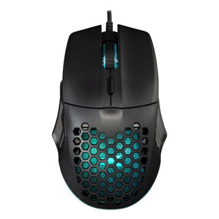 Mouse Ottico USB Gaming 3600 Dpi Retroilluminazione LED Rainbow 6D - Baracuda ICSB-PENGUINBK