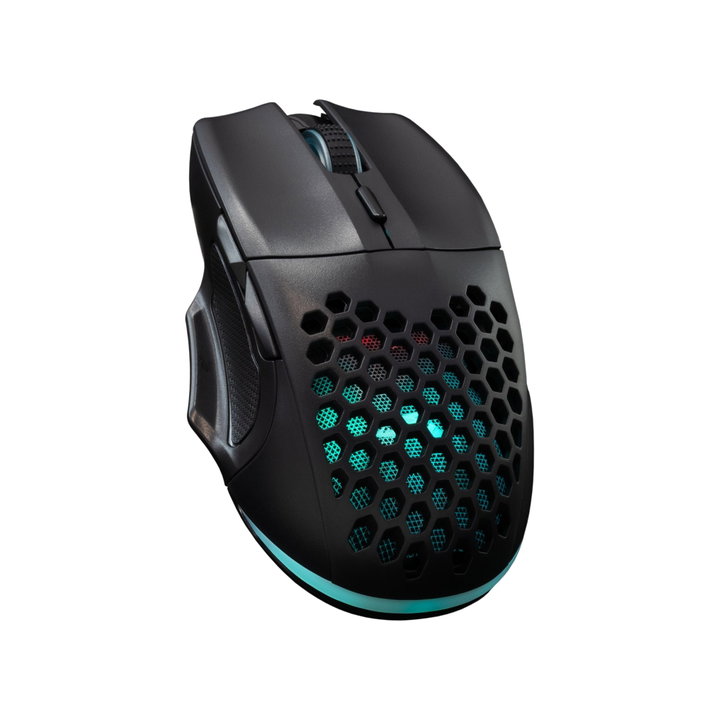 Mouse Ottico USB Gaming 3600 Dpi Retroilluminazione LED Rainbow 6D - Baracuda ICSB-PENGUINBK