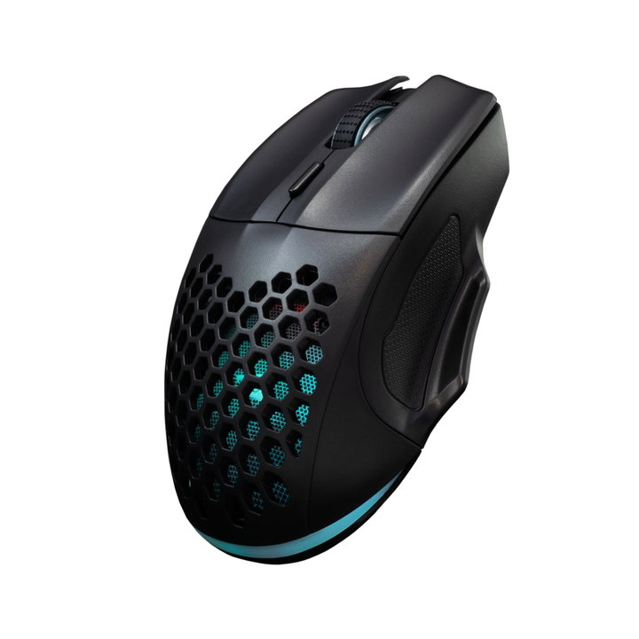 Mouse Ottico USB Gaming 3600 Dpi Retroilluminazione LED Rainbow 6D - Baracuda ICSB-PENGUINBK