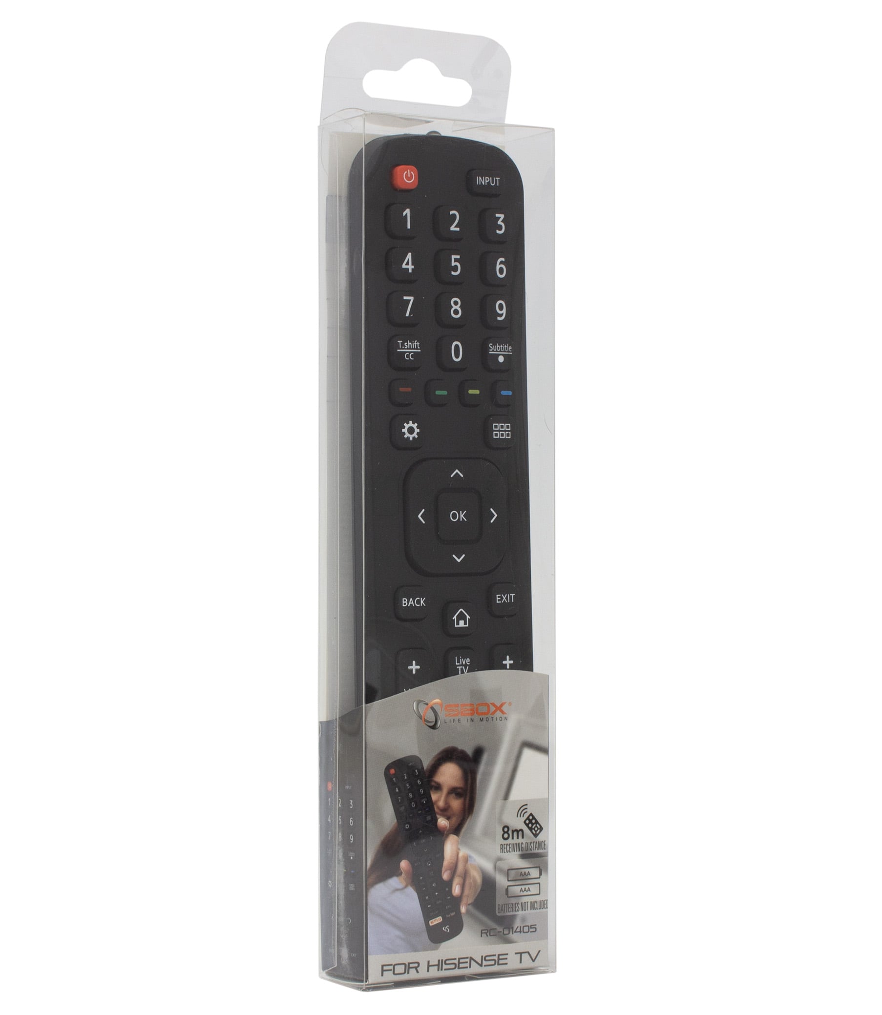 Telecomando universale per TV Hisense SMART - Sbox ICSB-RC01405HI
