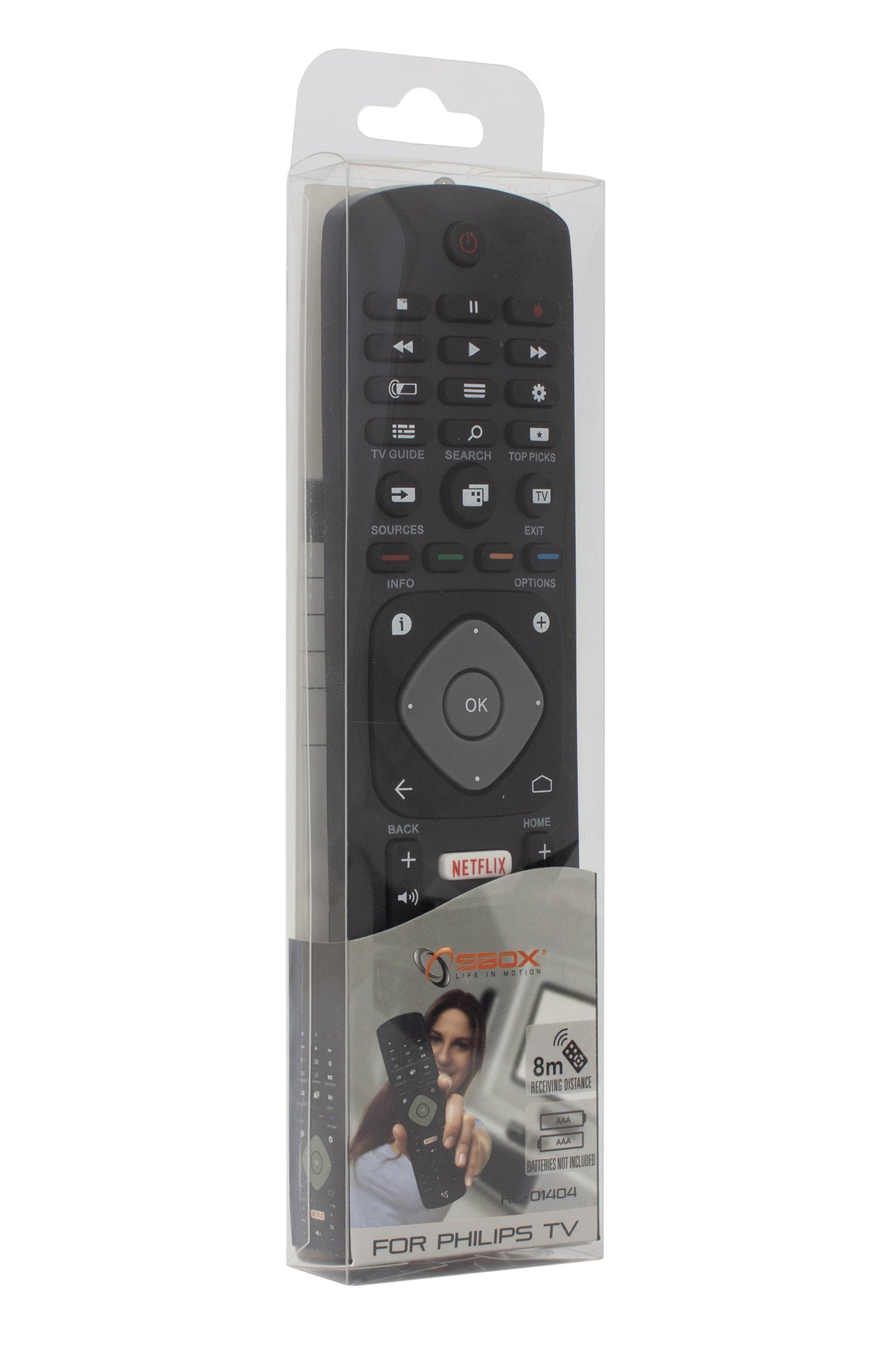 Remote control for Philips SMART TV - Sbox ICSB-RC 1404 P