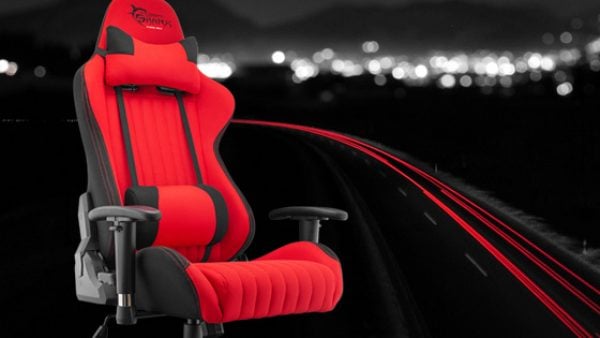 Sedia da Gaming Red Devil Rosso/Nero - White Shark ICSB-REDDEVIL