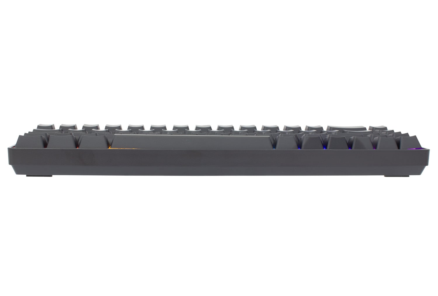 Gaming USB 68 Keyboard with RGB Black LED Backlight - White Shark ICSB-RONINB-US