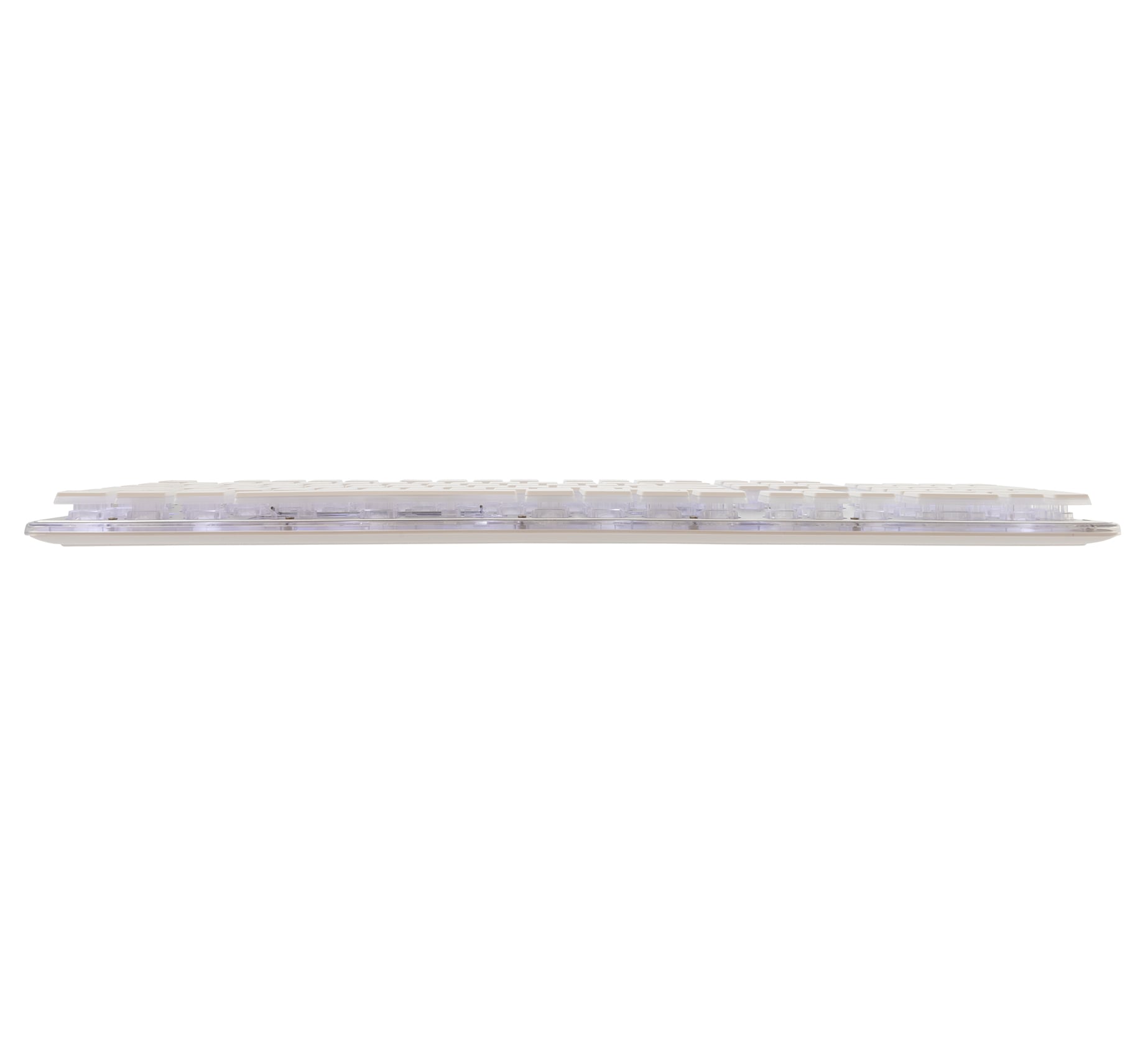 Gaming USB 104 Keyboard with White LED Backlight - White Shark ICSB-TACHIWH