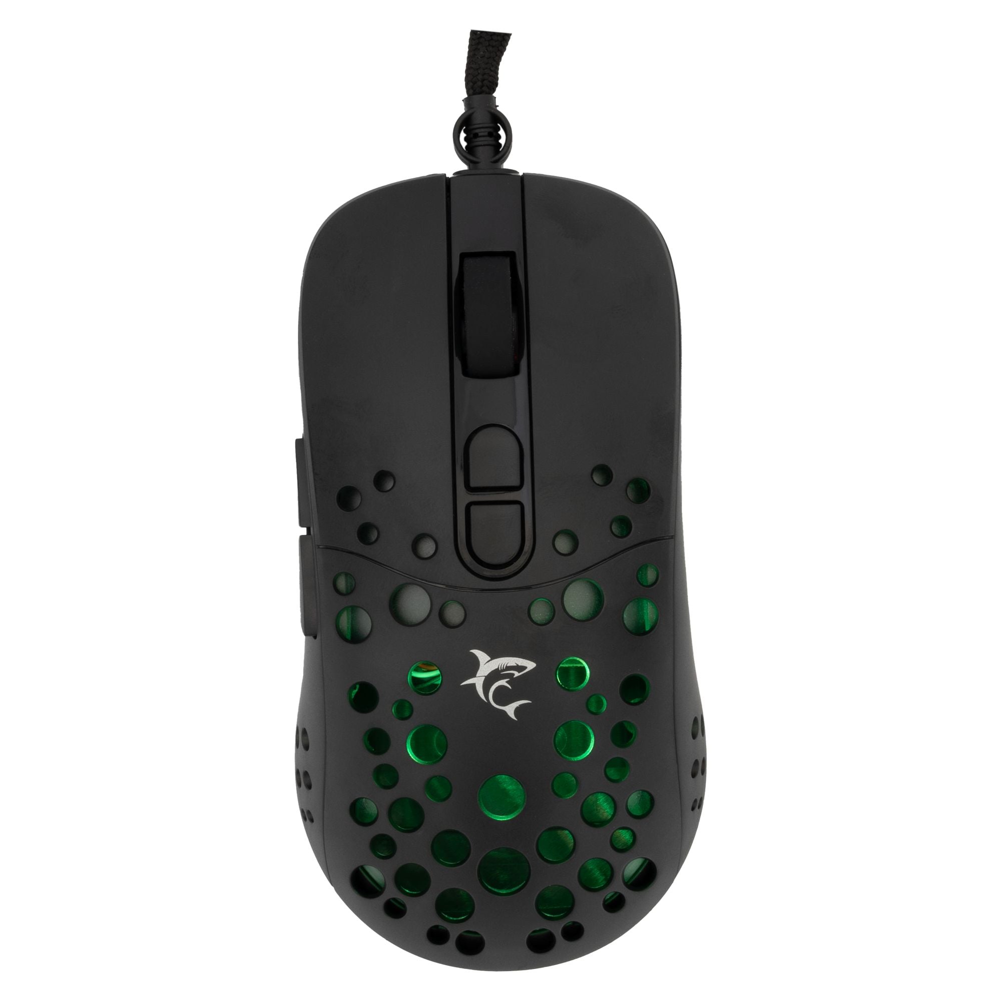 Mouse Optic USB Gaming 12800 Dpi LED RGB 7 D Black - White Shark ICSB-TRISTAN