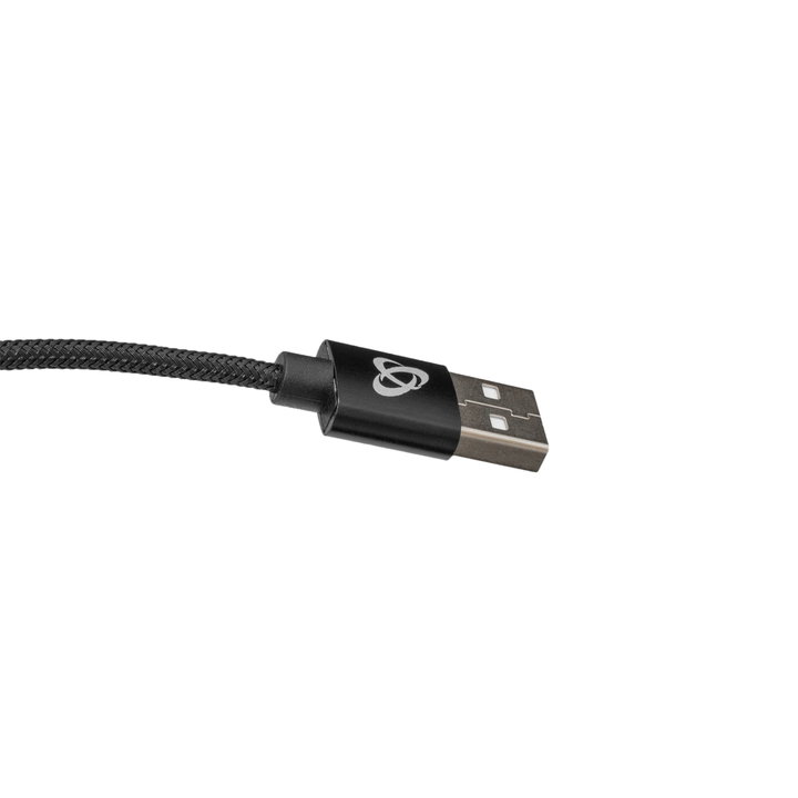 Multi Cavo di Ricarica da USB tipo A a USB-C MicroUSB e 8-pin 1m Nero - Sbox ICSB-USB3IN1