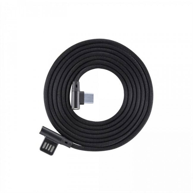 Cavo USB Angolato 90° USB-A/USB-C 1.5m Nero - Sbox ICSB-USBC90B