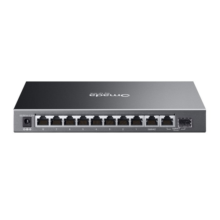 Switch 10 Porte Gigabit Easy Managed con 8 Porte PoE+, 1 SFP/RJ45 Combo, ES210GP - Omada ICTP-ES210GP