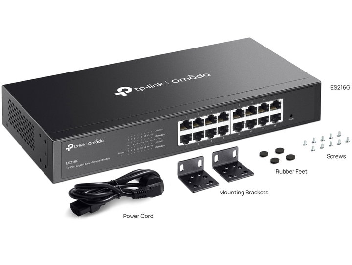 Switch 16 Porte Gigabit Easy Managed, ES216G - Omada ICTP-ES216G
