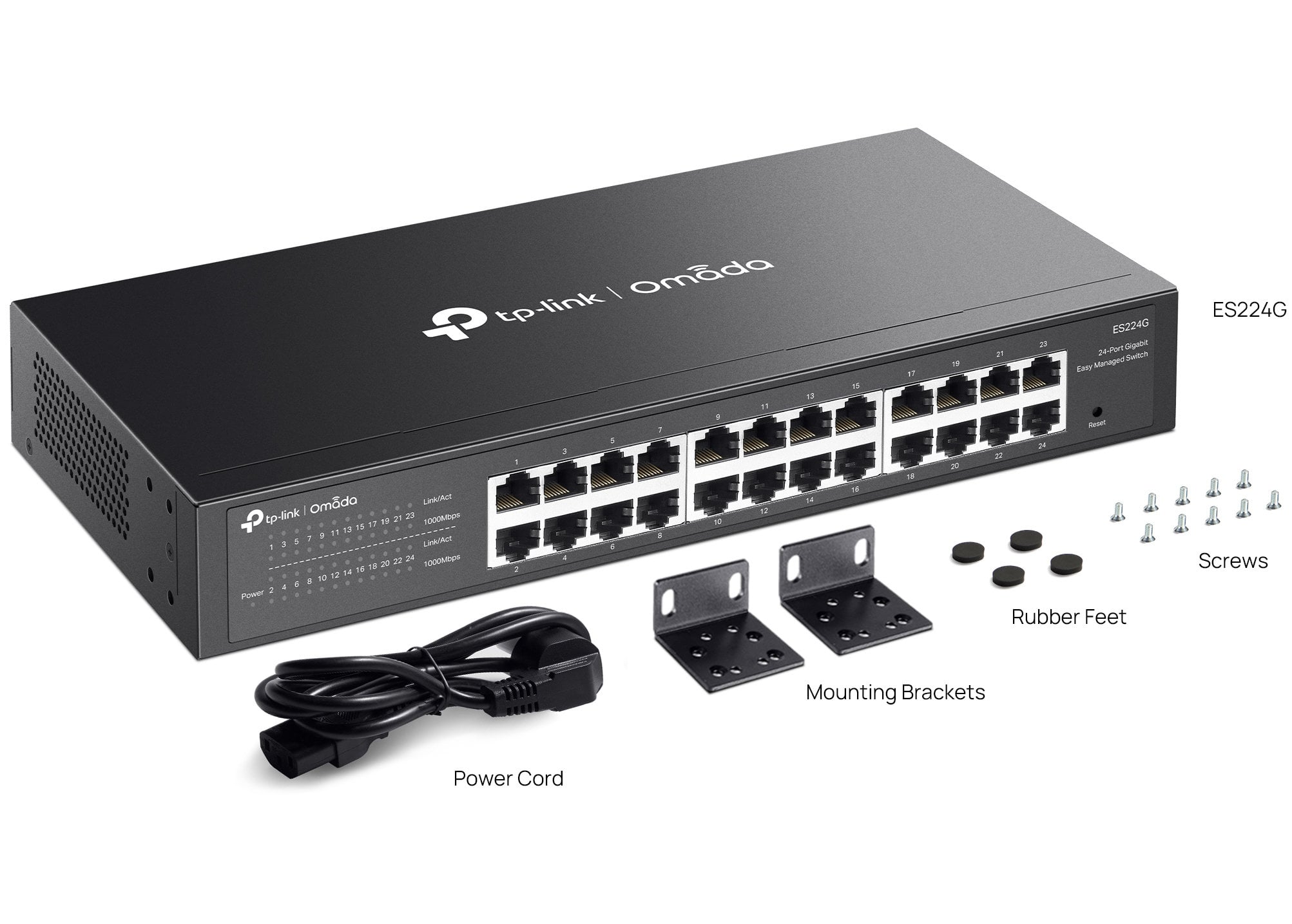 Switch 24 Gigabit ports Easy Managed, ES 224 G - Omada ICTP-ES 224 G