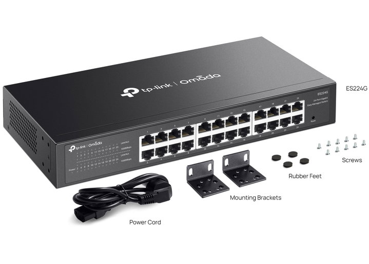 Switch 24 Porte Gigabit Easy Managed, ES224G - Omada ICTP-ES224G