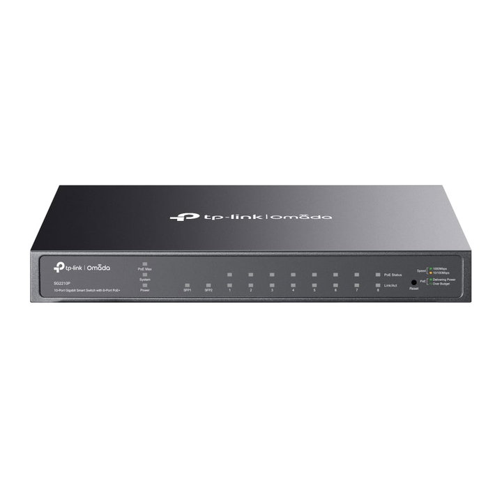 Switch Smart 8 Porte Gigabit PoE+, 2 SFP - Omada ICTP-SG2210P