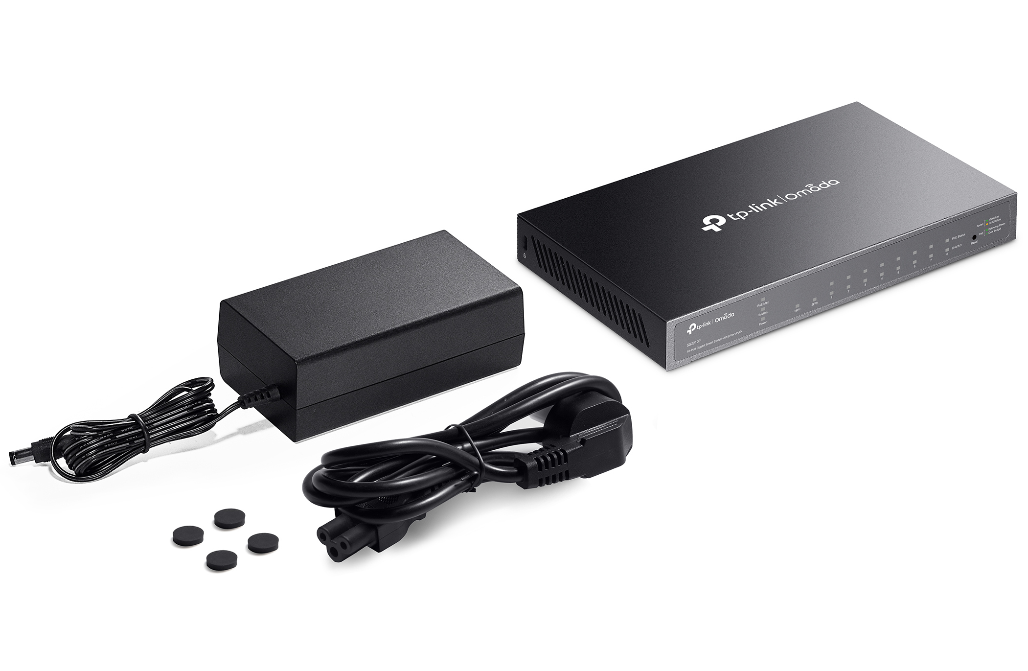 Switch Smart 8 Gigabit PoE+, 2 SFP - Omada ICTP-SG 2210 P