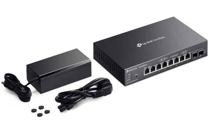 Switch Smart con 10 Porte, 8 2.5GBASE-T, 2 Porte 10GE SFP+ e 8 Porte PoE+ - Omada ICTP-SG2210XMP-M2