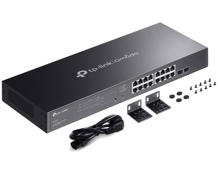 Switch Smart 16 Porte Gigabit PoE+, 2 SFP - Omada ICTP-SG2218P