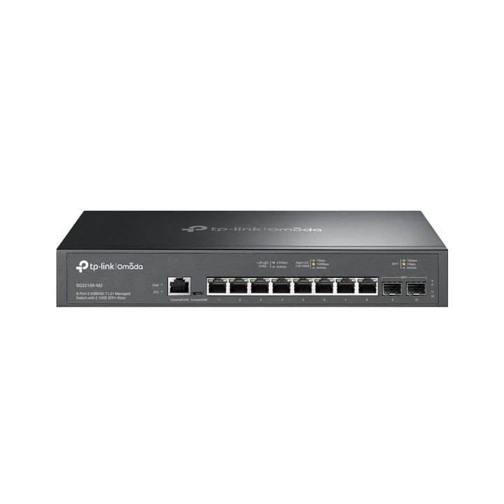 Switch Managed L2+ con 8 Porte 2.5G e 2 Slot 10GE SFP+ - Omada ICTP-SG3210X-M2