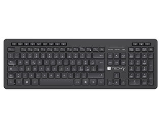 Tastiera Wireless Layout Italiano Nero - Techly ICTWC006