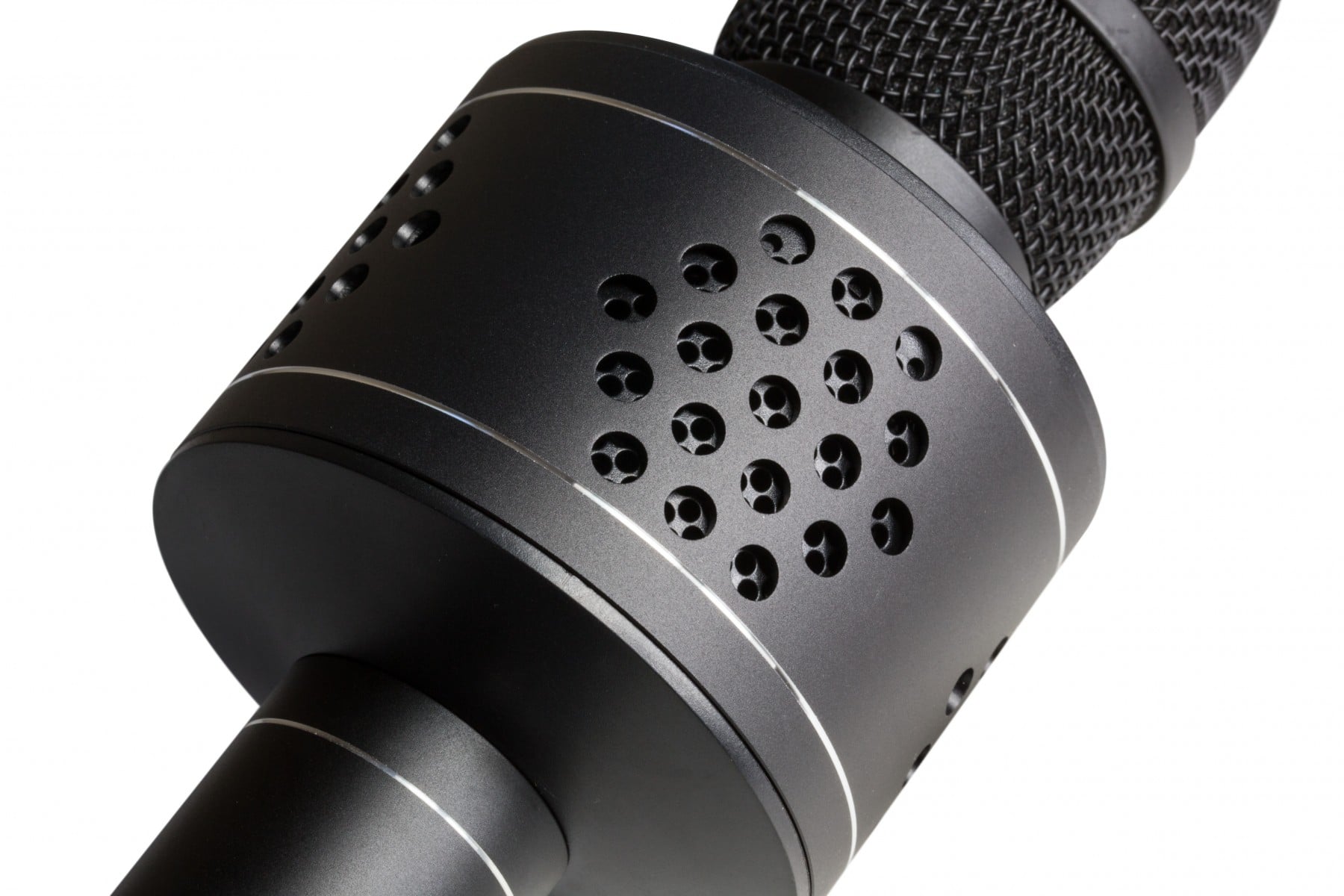 Microfono Karaoke Bluetooth con TWS per Cantare in Duetto Nero, BT-X35 - Musicman ICTX-BTX35B