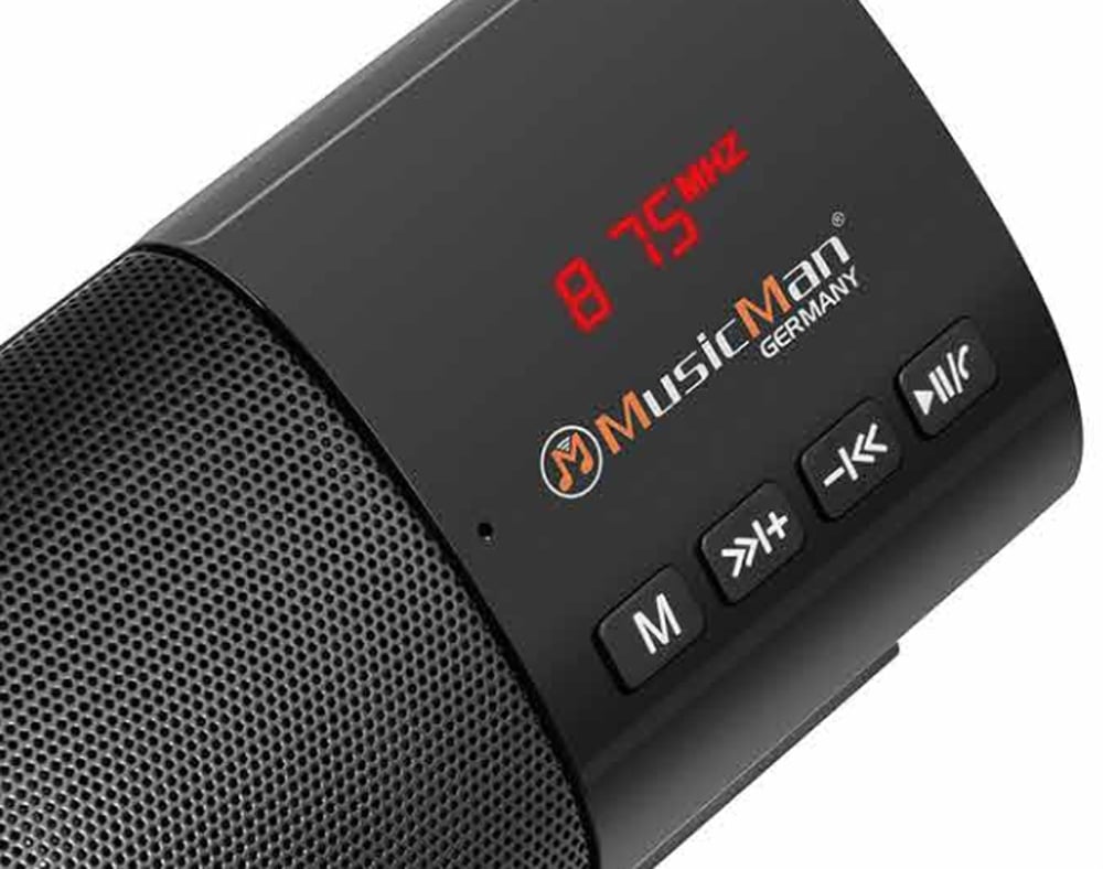 Mini Soundbar Bluetooth 5.1 with Radio FM and USB - Musicman ICTX-BTX 54