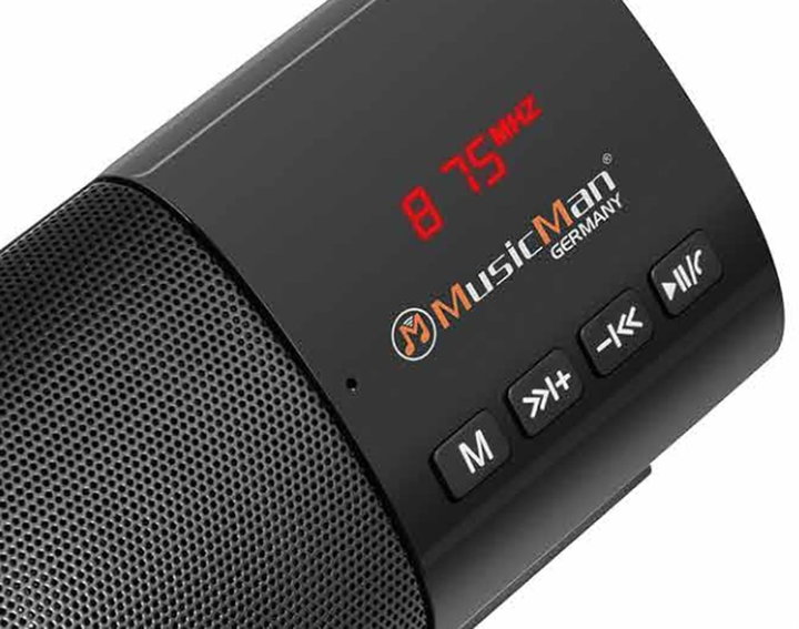 Mini Soundbar Bluetooth 5.1 with Radio FM and USB - Musicman ICTX-BTX 54