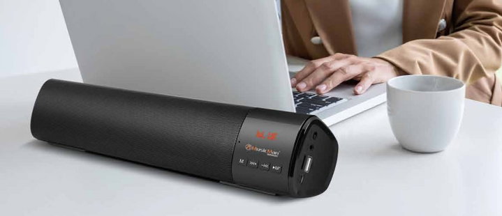 Mini Soundbar Bluetooth 5.1 with Radio FM and USB - Musicman ICTX-BTX 54
