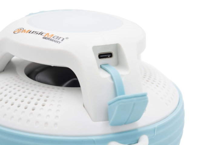 Bluetooth Speaker Waterproof Floating with Viva Voice and Colored LEDs - Musicman ICTX-BTX 60