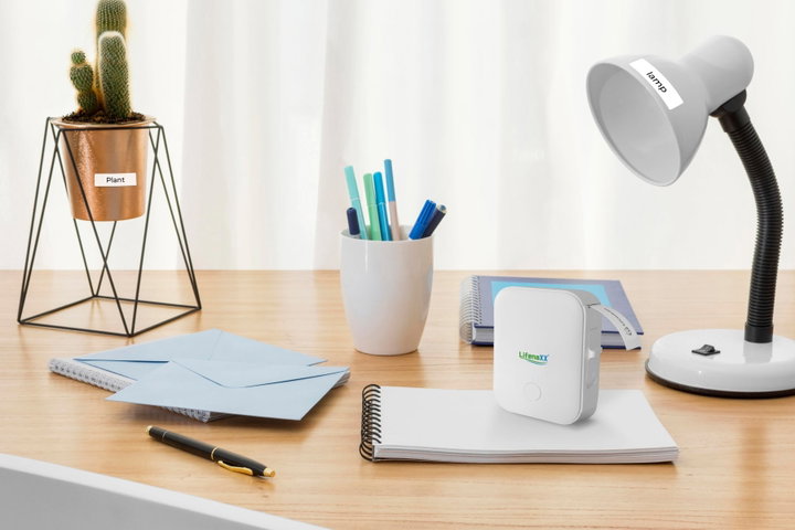Mini Etichettatrice Stampante Termica Wireless Portatile Ricarica USB-C - Technaxx ICTX-LX048