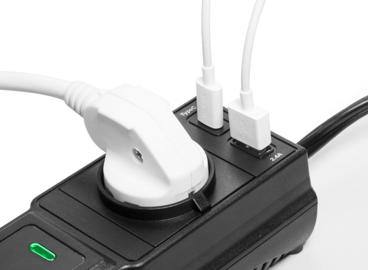 Trasformatore di corrente per auto 12V/230V con USB-A e USB-C - Technaxx ICTX-TE21