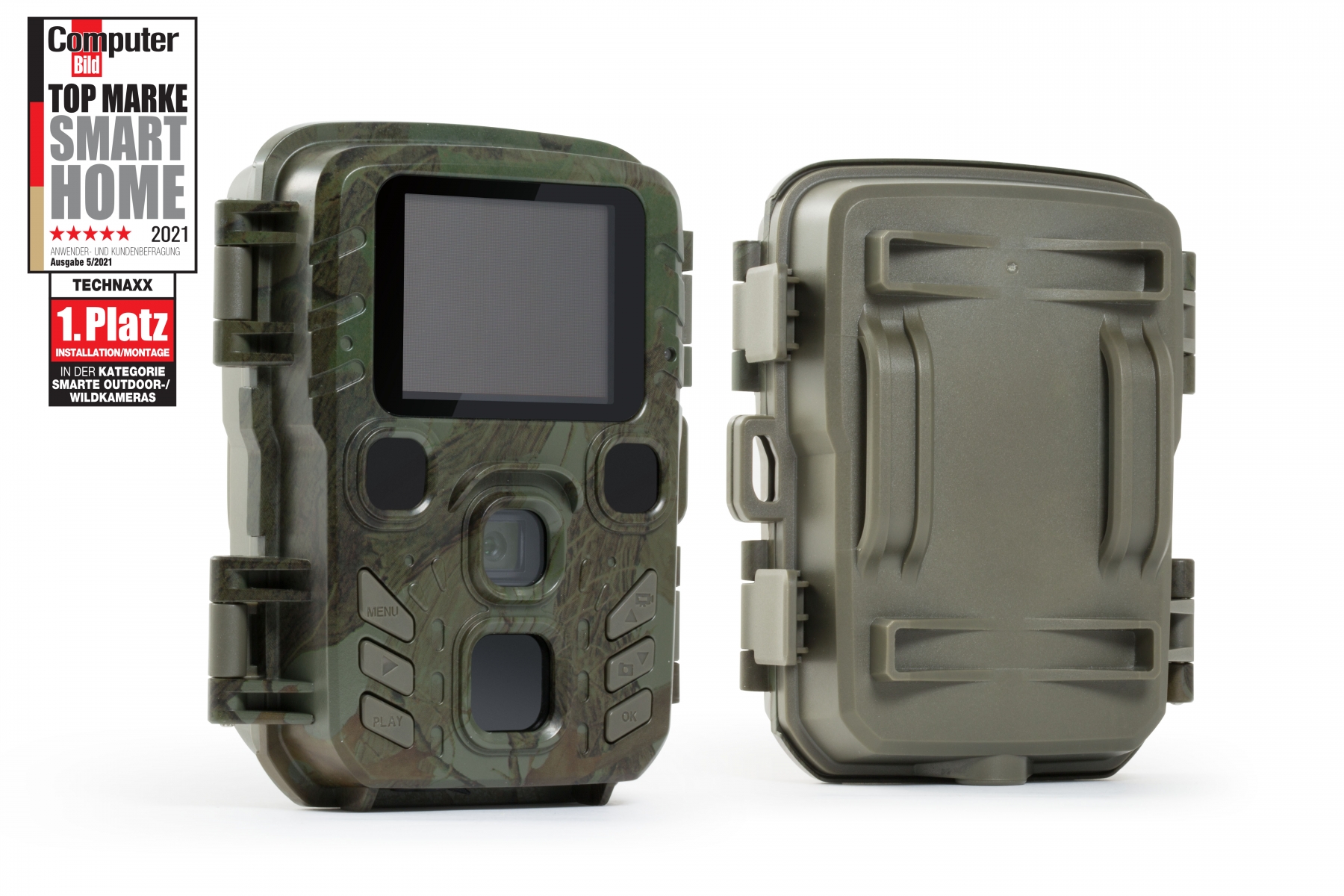 Phototrap Wild 1080 p 12 MP IP 56 PIR IR 18 m - Technaxx ICTX-TX 117