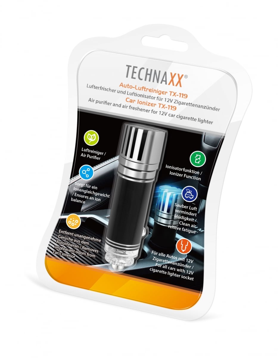 Air Cleaner Ionizer 12 V TX- 119 - Technaxx ICTX-TX 119