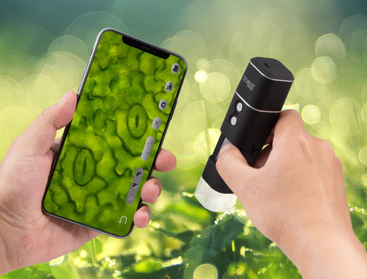 WiFi FullHD Microscope Zooming 1000 x 8 LED, TX- 158 - Technaxx ICTX-TX 158