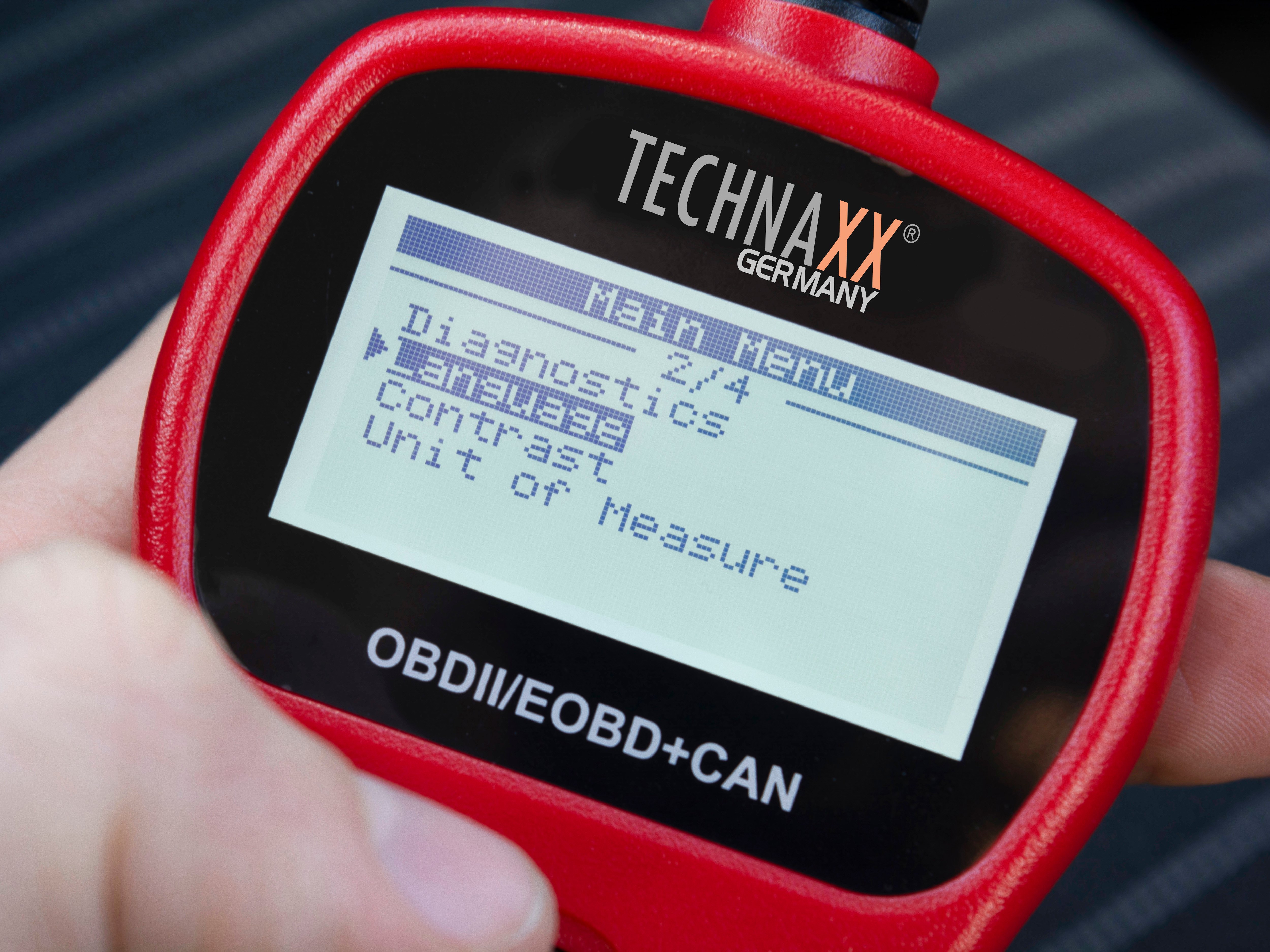 Scanner Universale Lettore di Codici OBD II Strumento di Diagnostica Auto dal 1996 - Technaxx ICTX-TX184