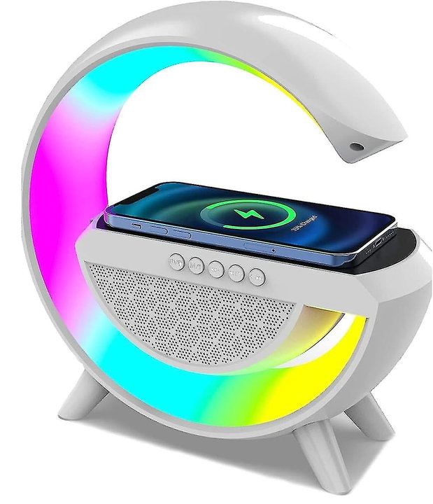 Bluetooth v 5.3 speaker with LED light and Wireless charger, TX- 264 - Technaxx ICTX-TX 264