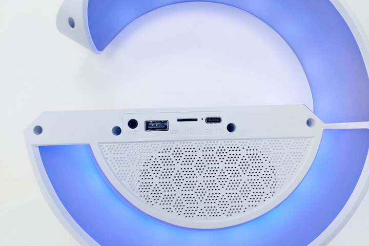 Bluetooth v 5.3 speaker with LED light and Wireless charger, TX- 264 - Technaxx ICTX-TX 264