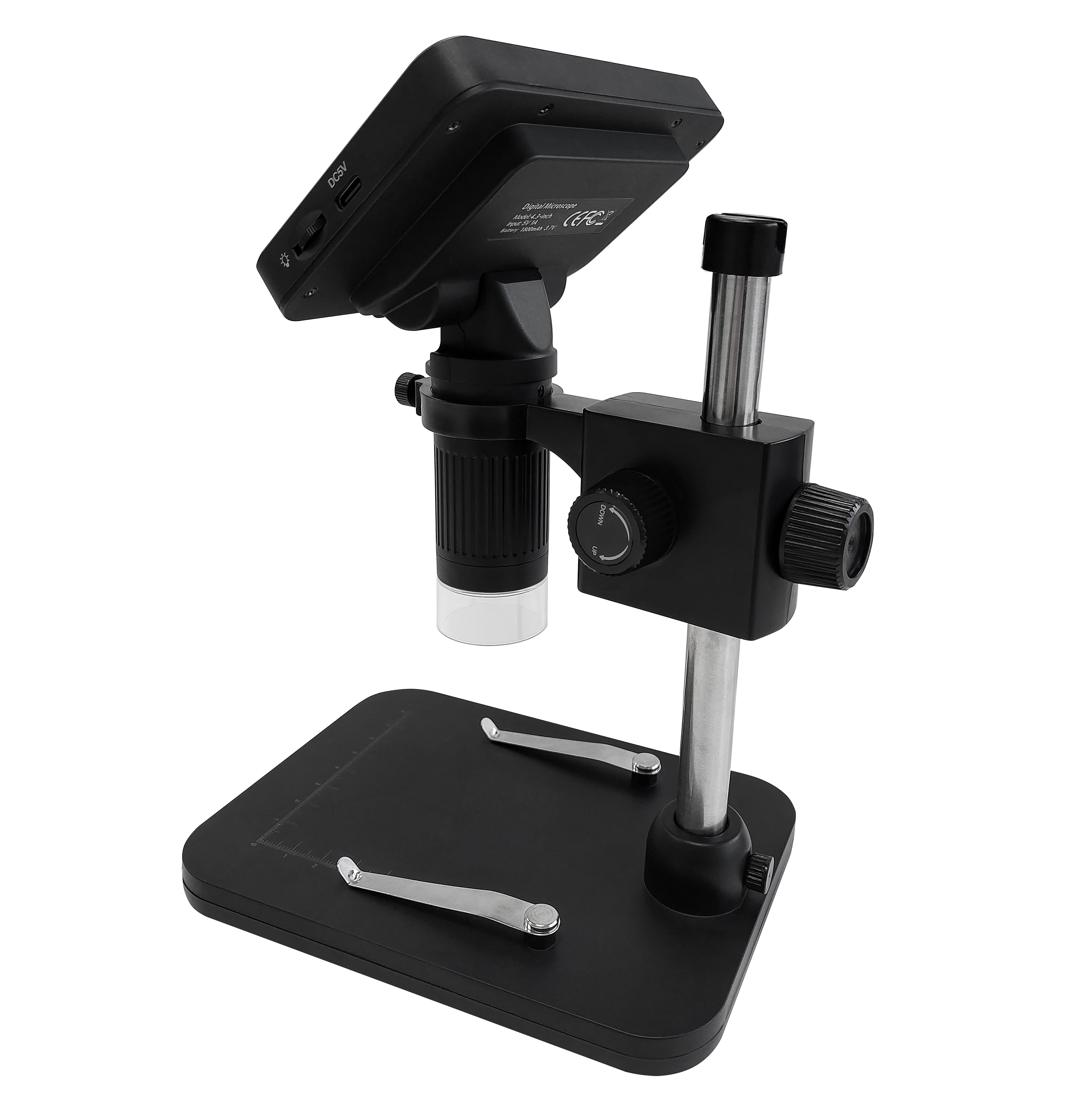 Digital Microscope with Display 4,3 " 720 p 8 LED 50 x - Technaxx ICTX-TX 277