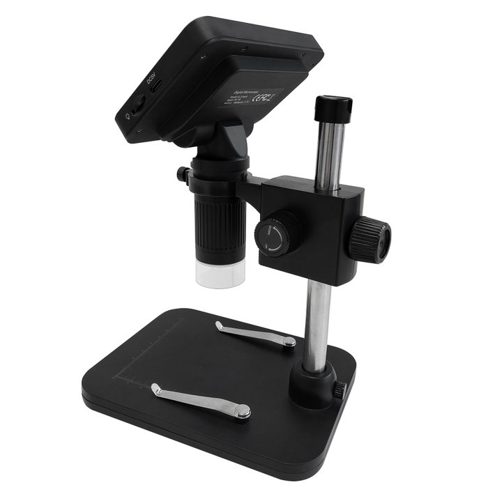 Microscopio Digitale con Display 4,3" 720p 8 LED 50x - Technaxx ICTX-TX277