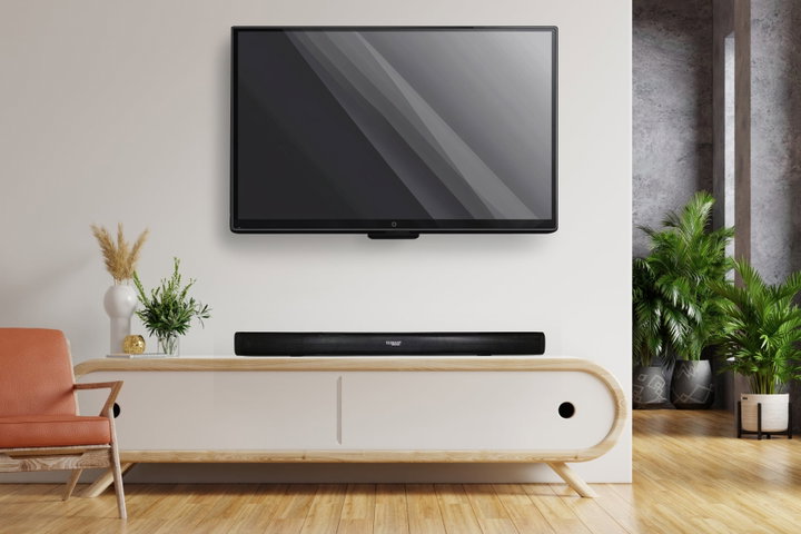 Soundbar Bluetooth 5.0 30 W for TV with HDMI-ARC, Optics and AUX - Technaxx ICTX-TX 311