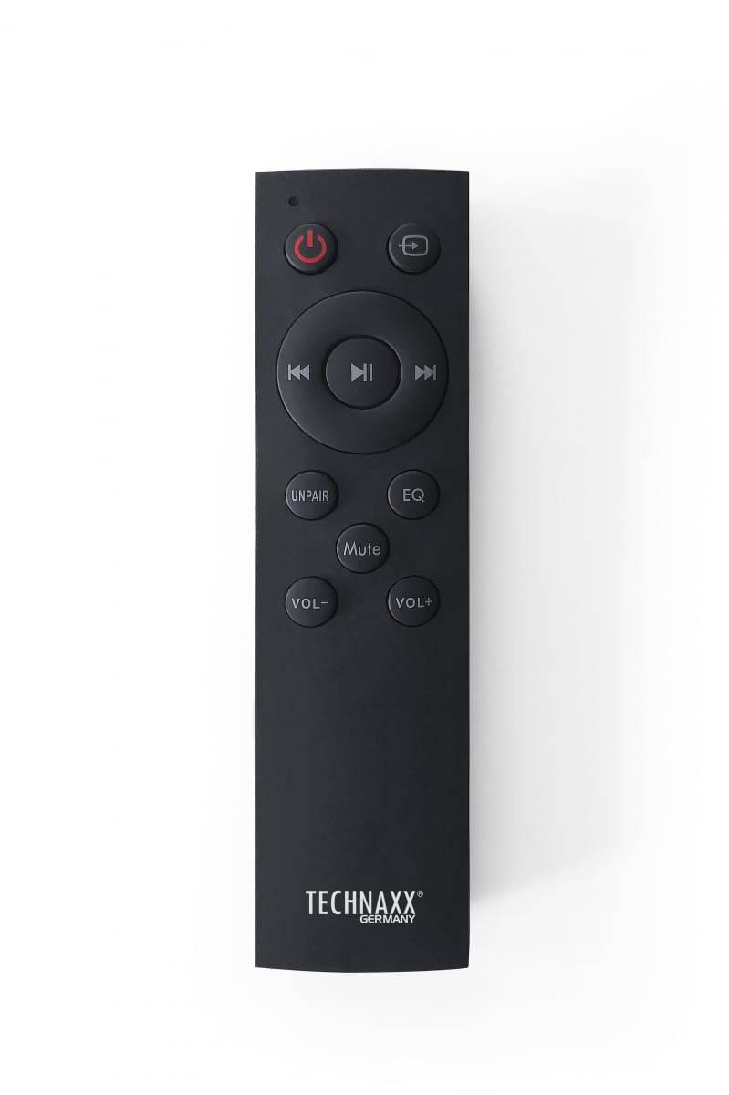 Soundbar Bluetooth 5.0 30 W for TV with HDMI-ARC, Optics and AUX - Technaxx ICTX-TX 311
