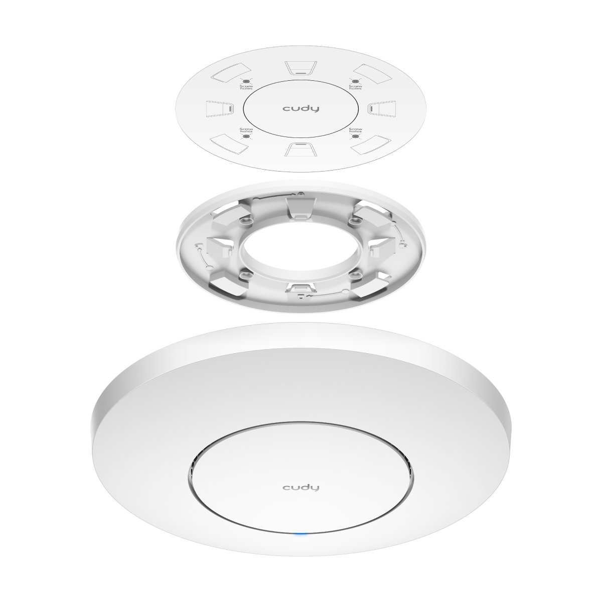 Wireless Access Point Multi-Gigabit Tri-band WiFi 7 BE 11000 Mesh in Wall/Suffering, AP 11000 - Cudy ICU-AP 11000