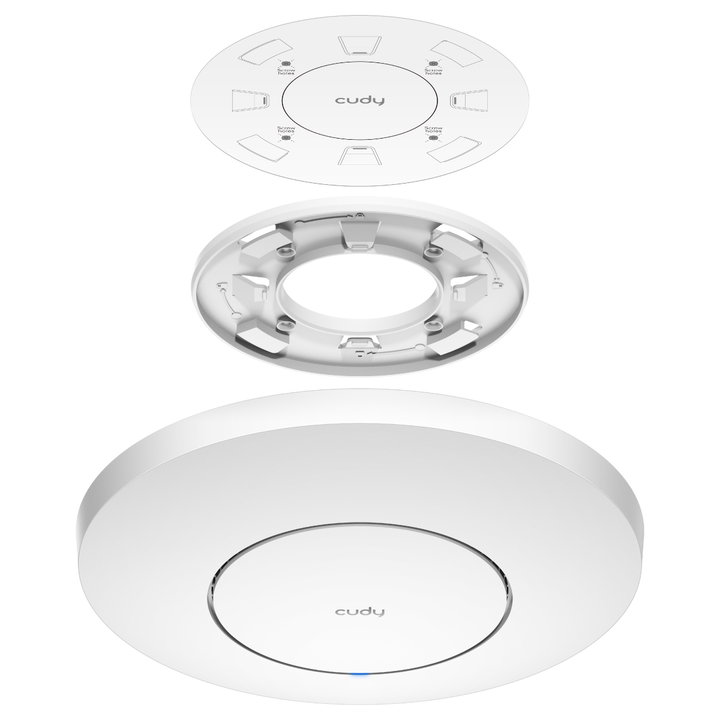 Punto di Accesso Wireless Gigabit PoE WiFi 6 AX3000 Porta 2.5G Montaggio a Soffitto, AP3000_P - Cudy ICU-AP3000POE