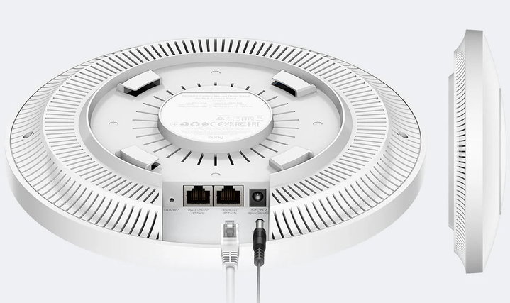 Punto di Accesso Wireless WiFi 7 BE3600, Porta 2.5G, Mesh, a Muro/Soffitto, AP3600 - Cudy ICU-AP3600