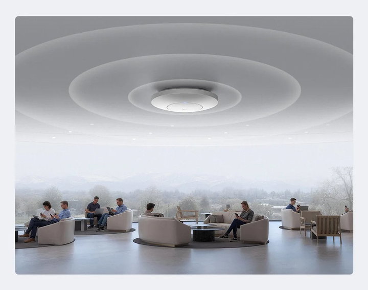 Punto di Accesso Wireless WiFi 7 BE3600, Porta 2.5G, Mesh, a Muro/Soffitto, AP3600 - Cudy ICU-AP3600