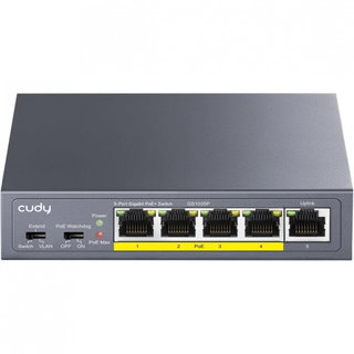 Switch Gigabit PoE+ 5 Porte 60W Unmanaged - Cudy ICU-GS1005P