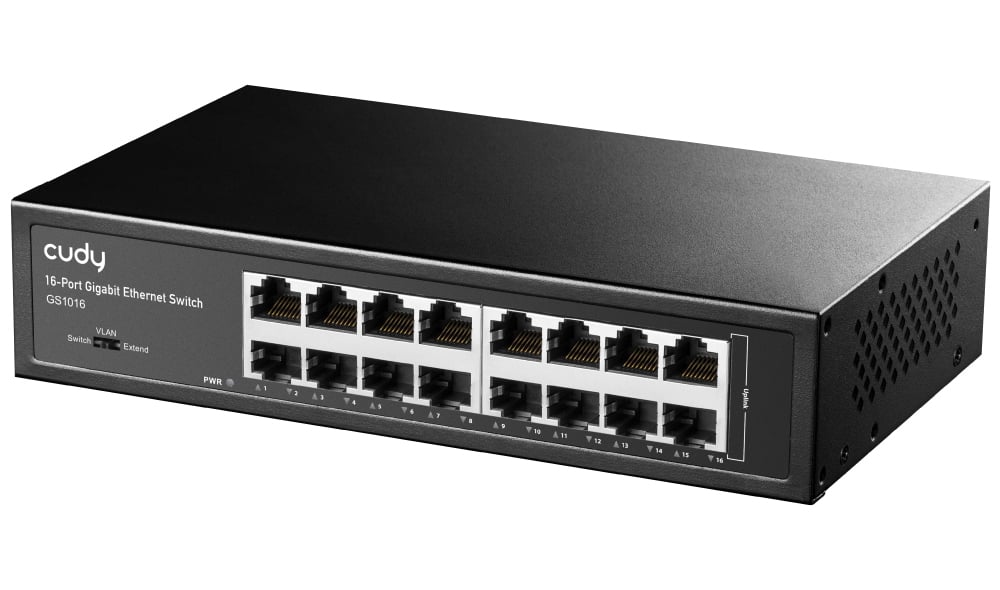 Switch Gigabit Ethernet a 16 Porte, GS1016 - Cudy ICU-GS1016
