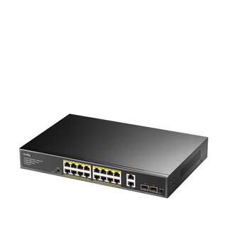 Switch Gigabit PoE+ 16 Doors with 2 Uplink GbE and 2 SFP - Cudy ICU-GS 1018 PS 2